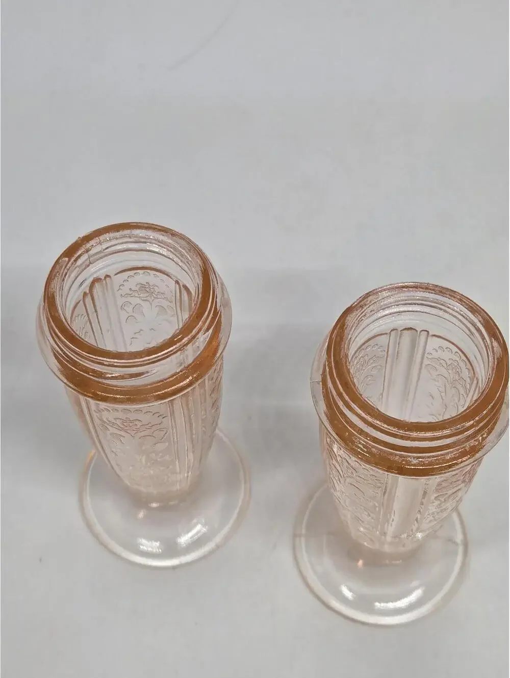 American Sweetheart Pink Depression Shakers Macbeth Evans